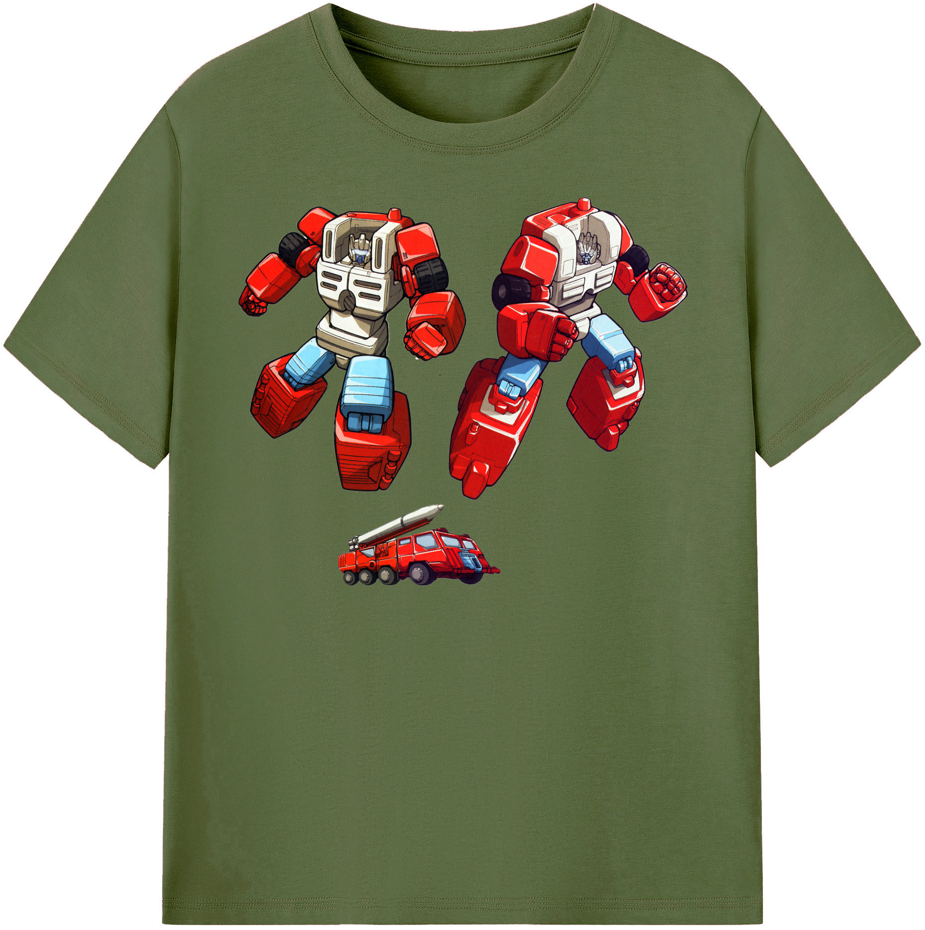 （画像用）  綿100％半袖Tシャツ（フロントプリント）